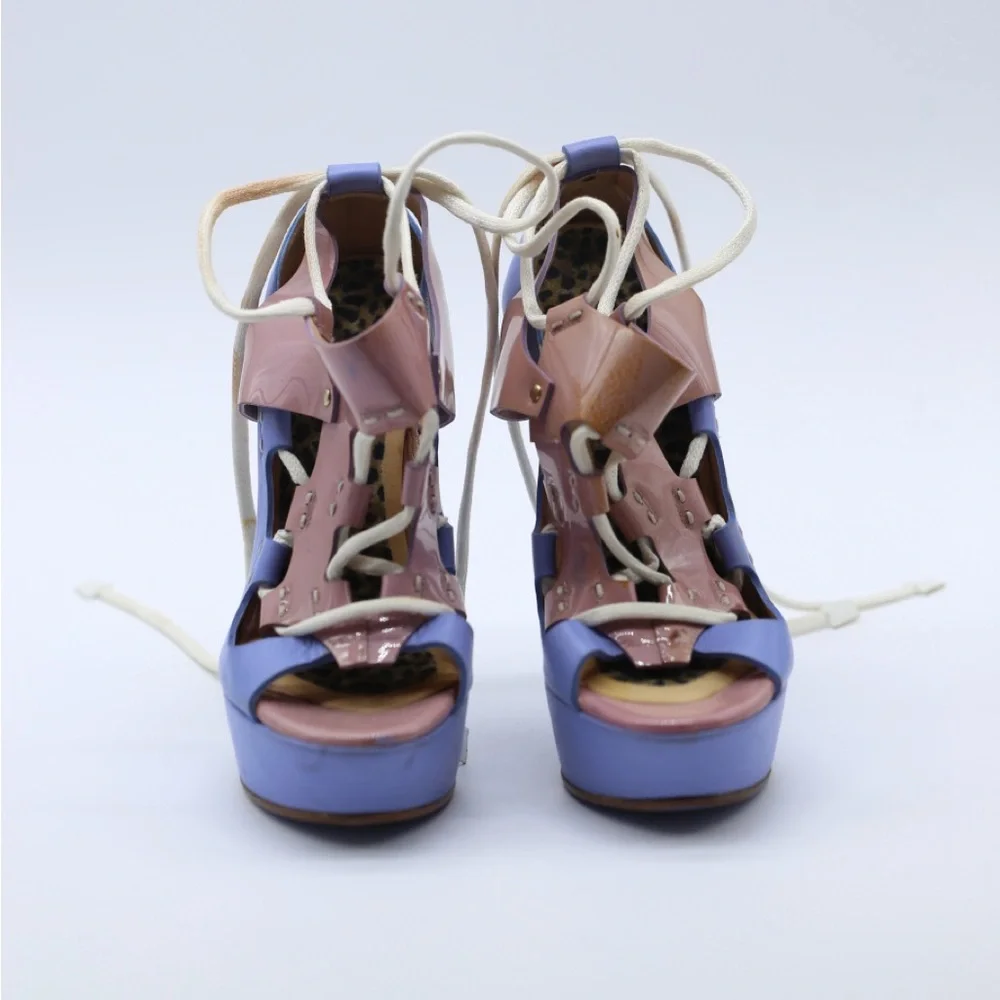 Vero Cuoio High Heels Bubble Gum - Picture 3 of 11